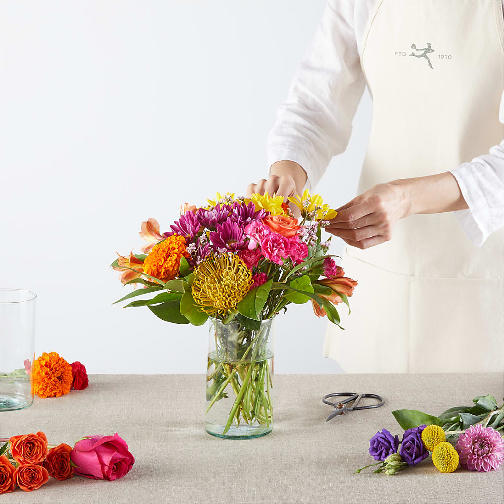 Feast of Color – A Florist Original – EUGENE'S FLOWER HOME, Springfield OR