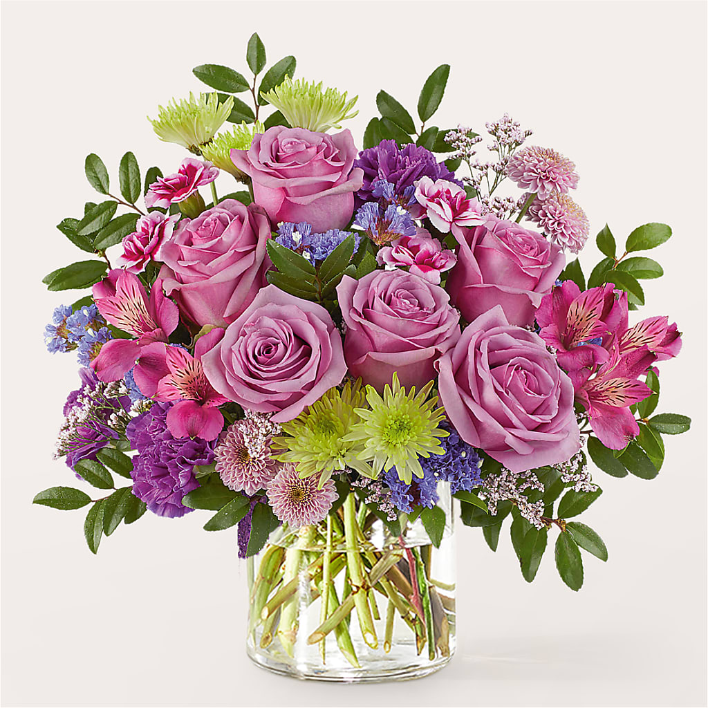Glass Half Full Bouquet – EUGENE'S FLOWER HOME, Springfield OR
