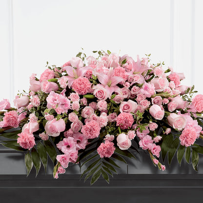 Garden of Comfort Casket Spray (Standard) – EUGENE'S FLOWER HOME, Springfield OR