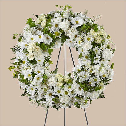 Faithful Wishes Wreath – EUGENE'S FLOWER HOME, Springfield OR