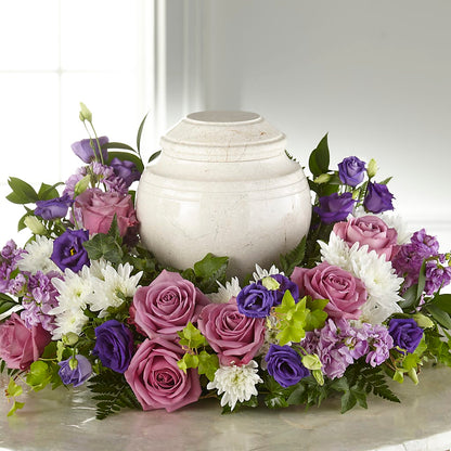 Blooming Sympathy Cremation Adornment – EUGENE'S FLOWER HOME, Springfield OR