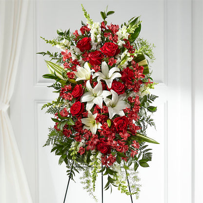 Everlasting Memory Standing Spray – EUGENE'S FLOWER HOME, Springfield OR