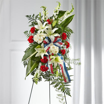 Stars of Life Standing Spray – EUGENE'S FLOWER HOME, Springfield OR