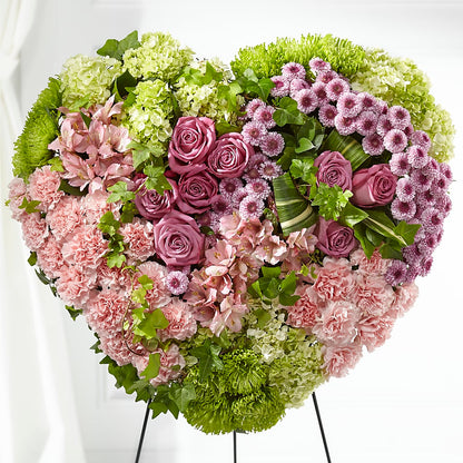 Heartwarming Standing Heart – EUGENE'S FLOWER HOME, Springfield OR