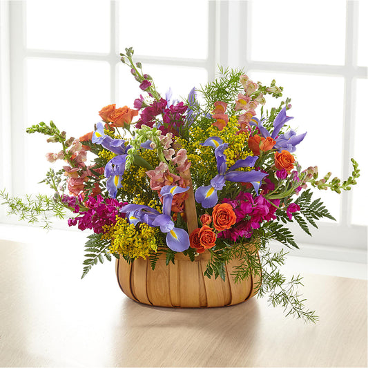 Garden of Life Basket – EUGENE'S FLOWER HOME, Springfield OR