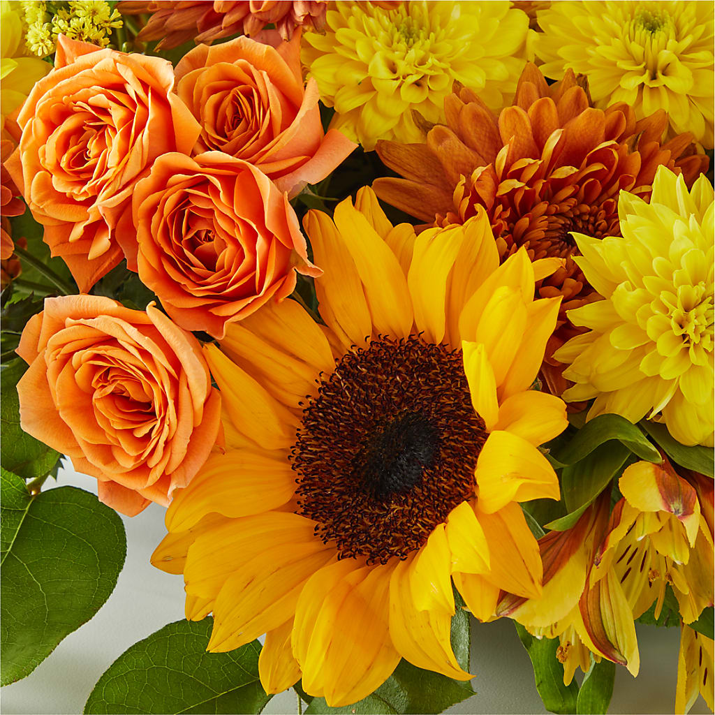 Autumn Harmony Centerpiece – EUGENE'S FLOWER HOME, Springfield OR