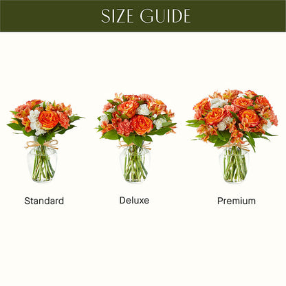 Apricot Glow Bouquet – EUGENE'S FLOWER HOME, Springfield OR