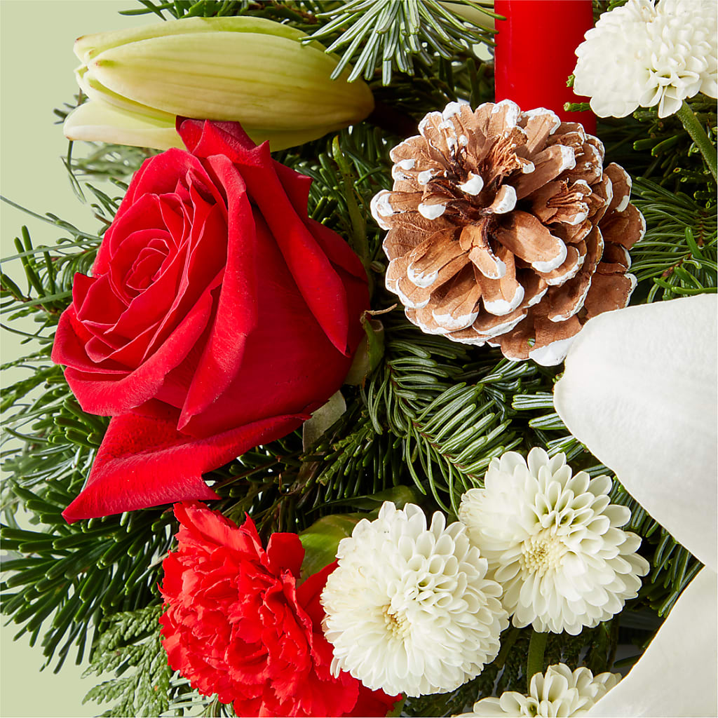 Seasonal Festivities Centerpiece – EUGENE'S FLOWER HOME, Springfield OR