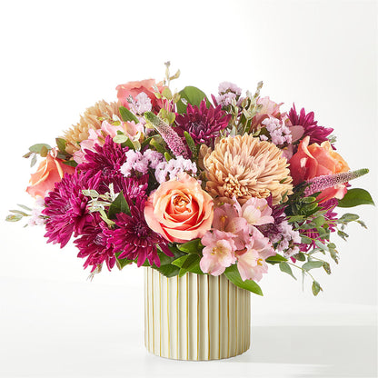 Berry Cobbler Bouquet with Ivory Vase – EUGENE'S FLOWER HOME, Springfield OR