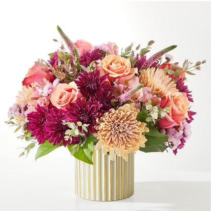 Berry Cobbler Bouquet with Ivory Vase – EUGENE'S FLOWER HOME, Springfield OR