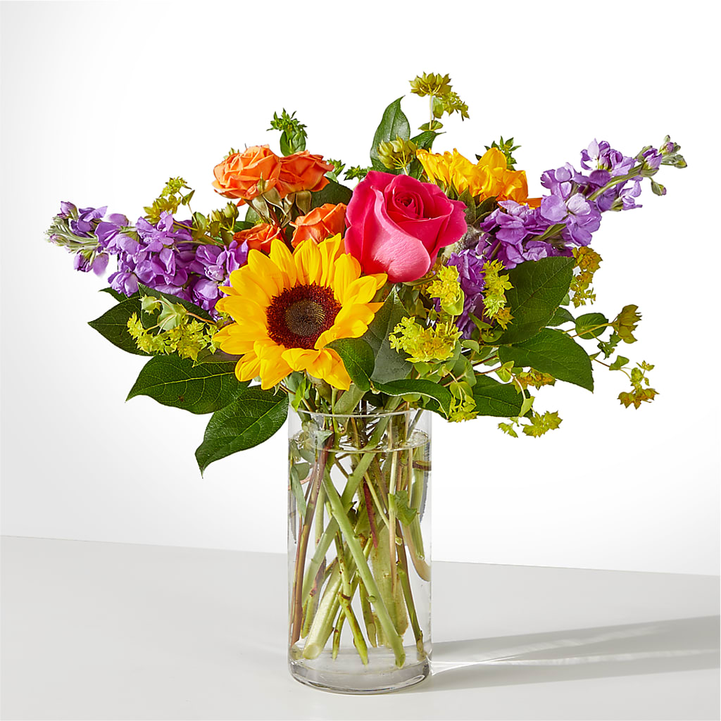 Vibrant Greetings Bouquet – EUGENE'S FLOWER HOME, Springfield OR