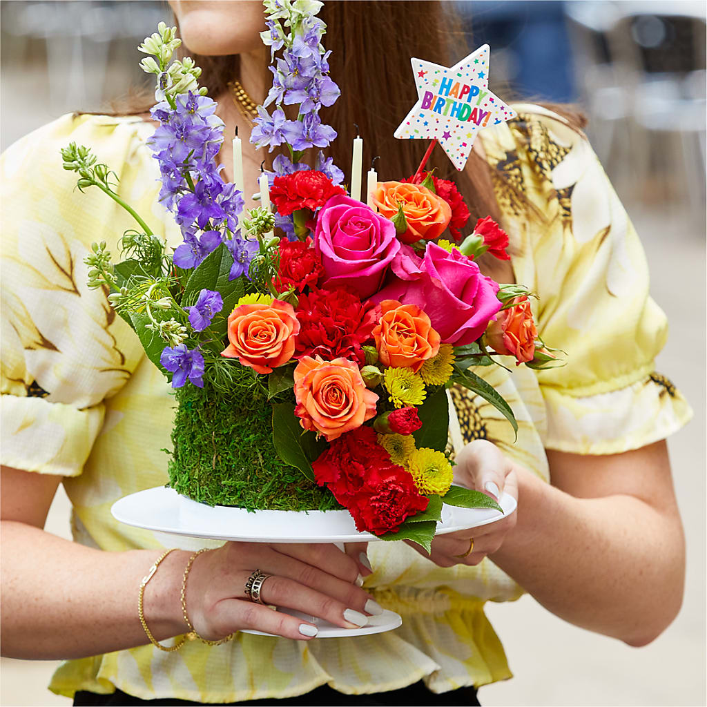 Best Year Yet Floral Cake – EUGENE'S FLOWER HOME, Springfield OR