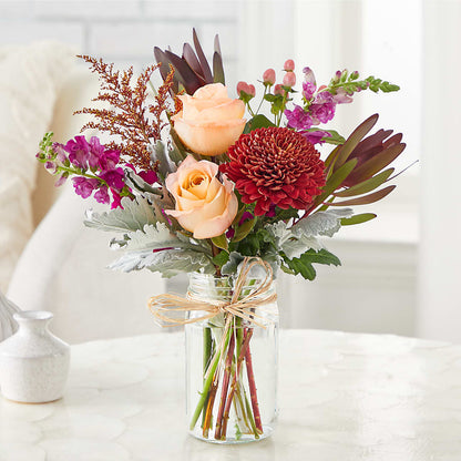 Moody Hues Bouquet – EUGENE'S FLOWER HOME, Springfield OR