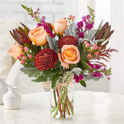 Moody Hues Bouquet – EUGENE'S FLOWER HOME, Springfield OR