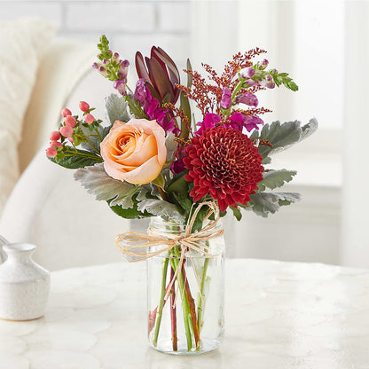 Moody Hues Bouquet – EUGENE'S FLOWER HOME, Springfield OR