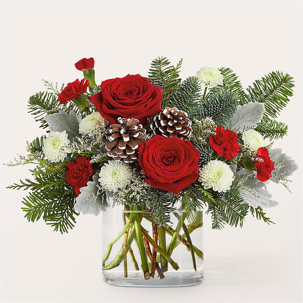 Yule Cheer Bouquet – EUGENE'S FLOWER HOME, Springfield OR