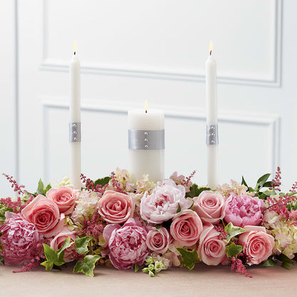Worldwide Romance Unity Candle Arrangement – EUGENE'S FLOWER HOME, Springfield OR