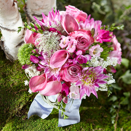 Pink Profusion Bouquet – EUGENE'S FLOWER HOME, Springfield OR