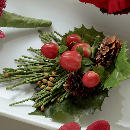 Red Berry Boutonniere – EUGENE'S FLOWER HOME, Springfield OR