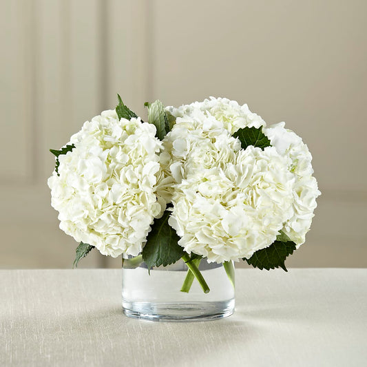 White Hydrangea Bouquet